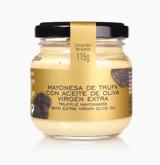 mayonesa de trufa con aceite de oliva virgen extra la chinata