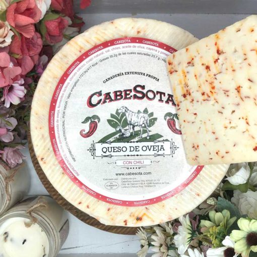 Queso con chili cabesota