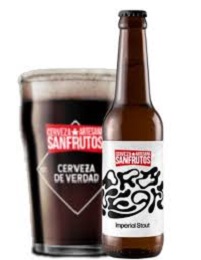 Cerveza Sanfrutos Oro Negro 33cl