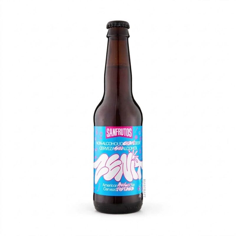 Cerveza Zenit Amber Ale SIN 33cl Sanfrutos