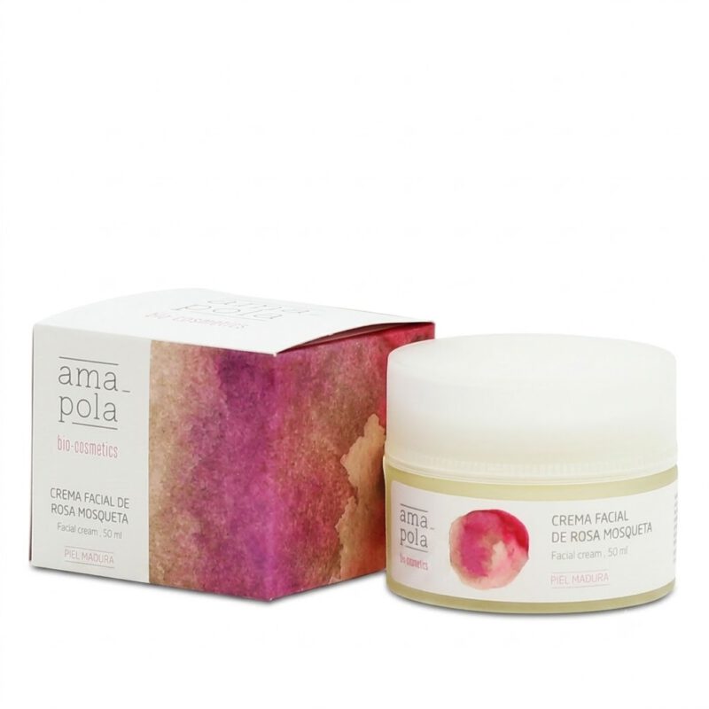 Crema Facial Regeneradora de Rosa Mosqueta 50ml Amapola Biocosmetics