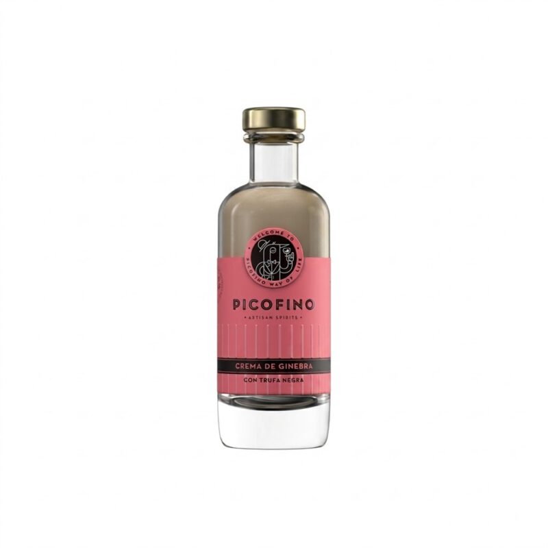 Crema de Ginebra con Trufa Negra 20cl Picofino