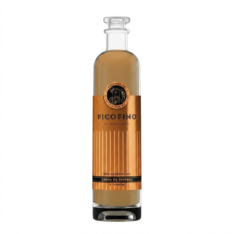 Crema de Ginebra y Turron 70cl Picofino