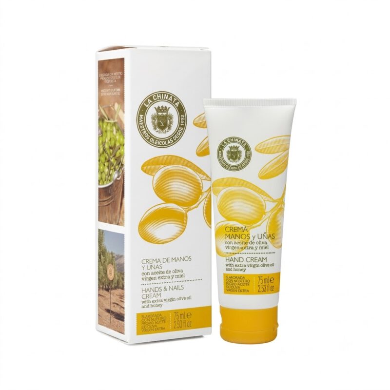 Crema de Manos y Uñas con Aceite de Oliva Virgen Extra y Miel 75ml La Chinata