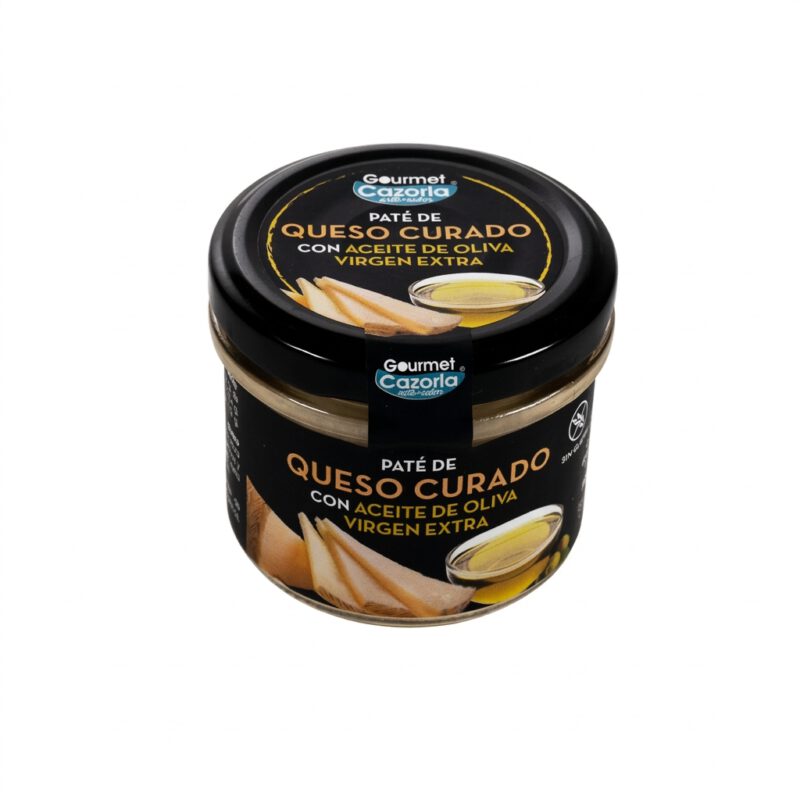 Crema de Queso Curado con AOVE 110g Gourmet Cazorla