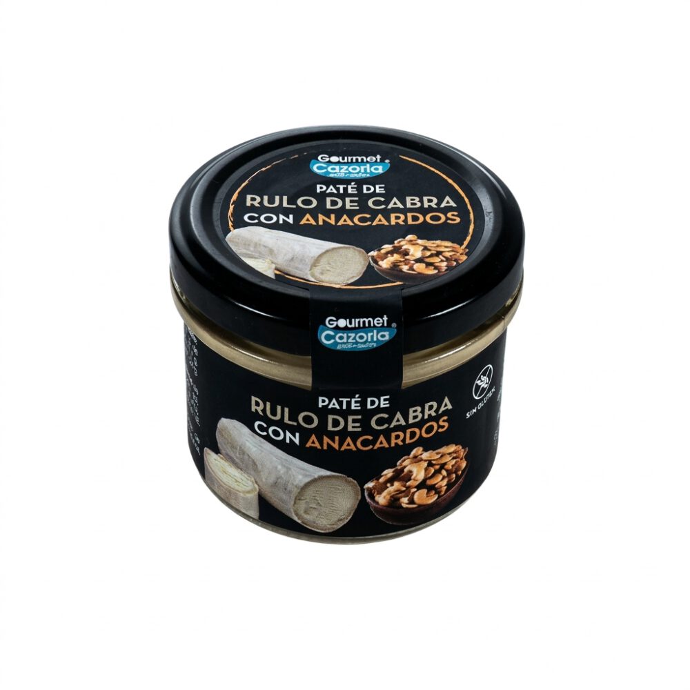 Crema de Queso de Cabra con Anacardos 110g Gourmet Cazorla 1 Crema de Queso de Cabra con Anacardos 110g Gourmet Cazorla