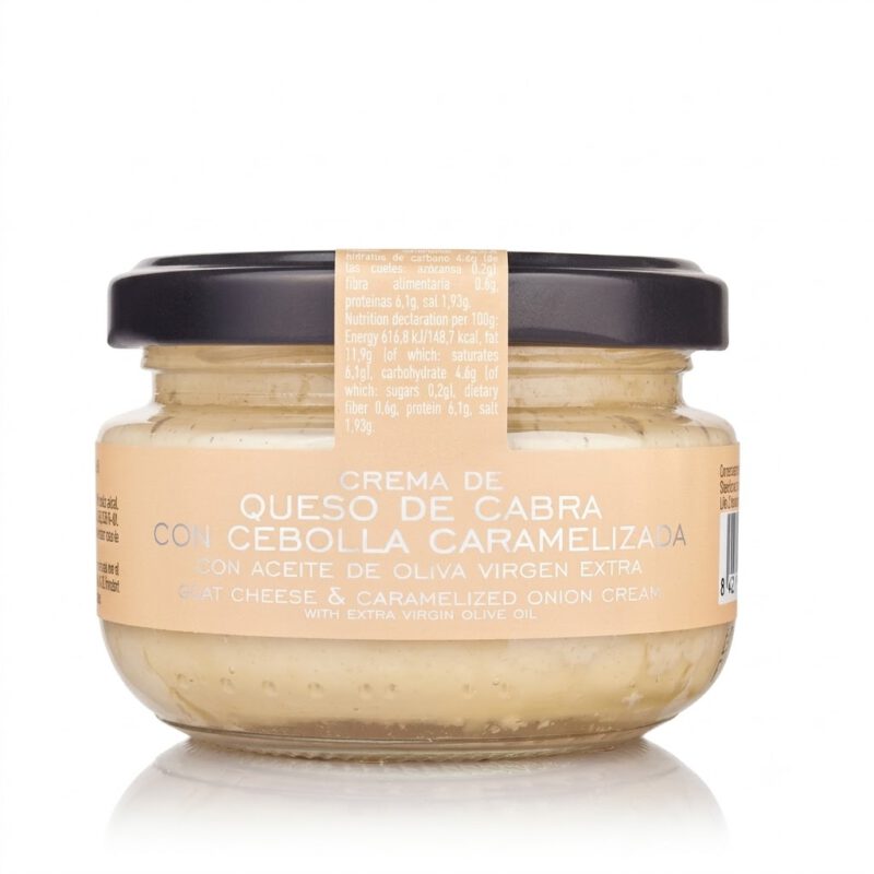 Crema de Queso de Cabra con Cebolla Caramelizada 120g La Chinata