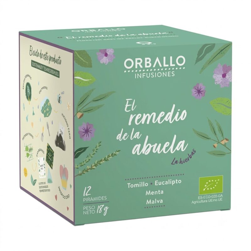 Infusion El Remedio de la Abuela 12 filtros Orballo