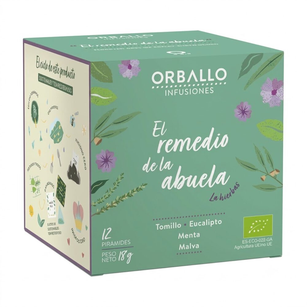 Infusion El Remedio de la Abuela 12 filtros Orballo 1 Infusion El Remedio de la Abuela 12 filtros Orballo