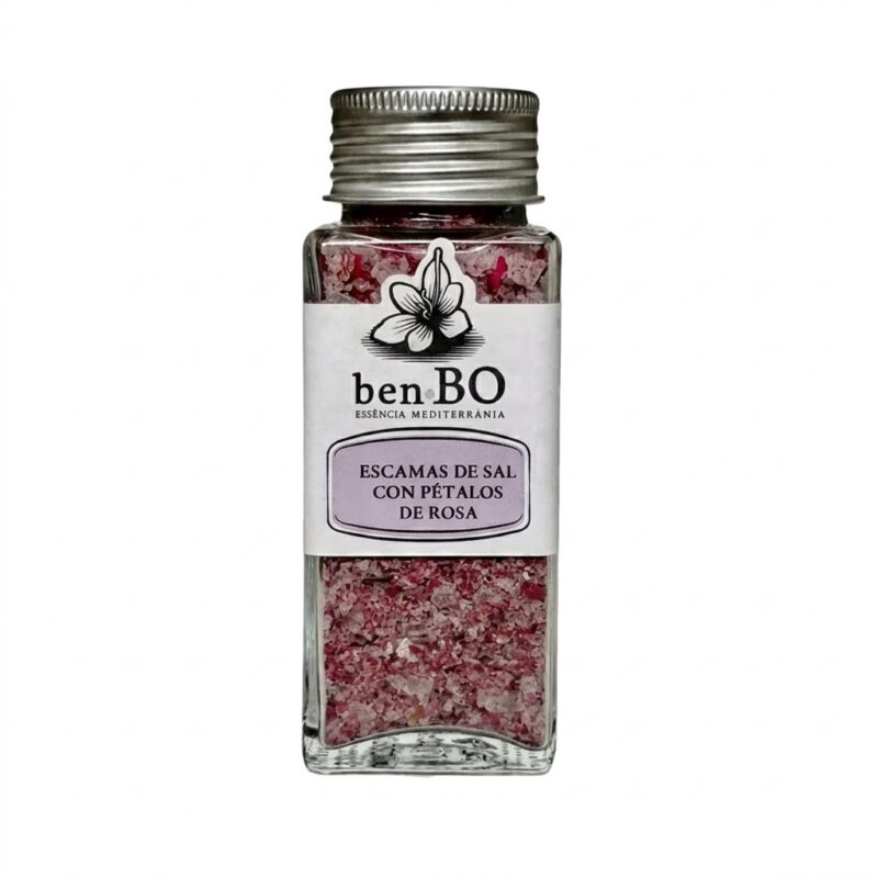 Escamas de Sal con Petalos de Rosa 50g BenBo Gourmet
