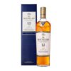 Estuche whisky escocés The Macallan 12 años double cask single malt 70cl