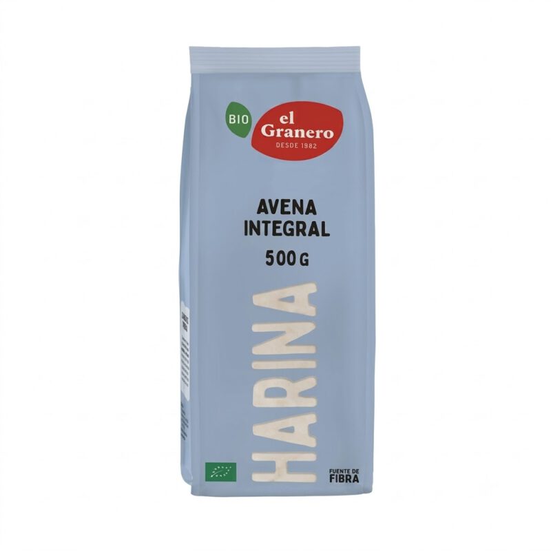 Harina de Avena Integral 500g El Granero Integral