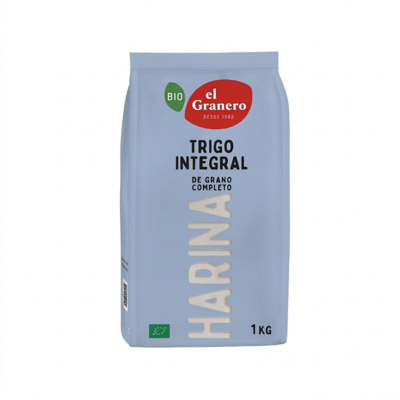 Harina de Trigo Integral Bio 1kg El Granero Integral