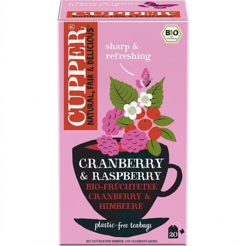 Infusion Cranberry and Raspberry 15 filtros Cupper