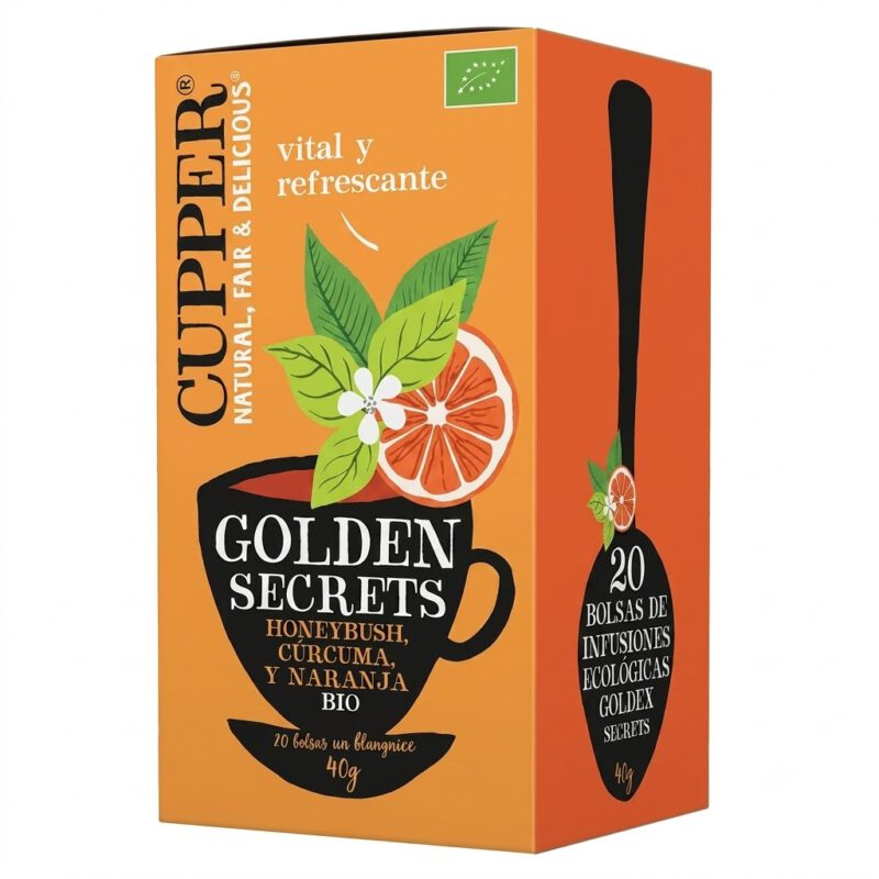 Infusion Golden Secrets 20 filtros Cupper