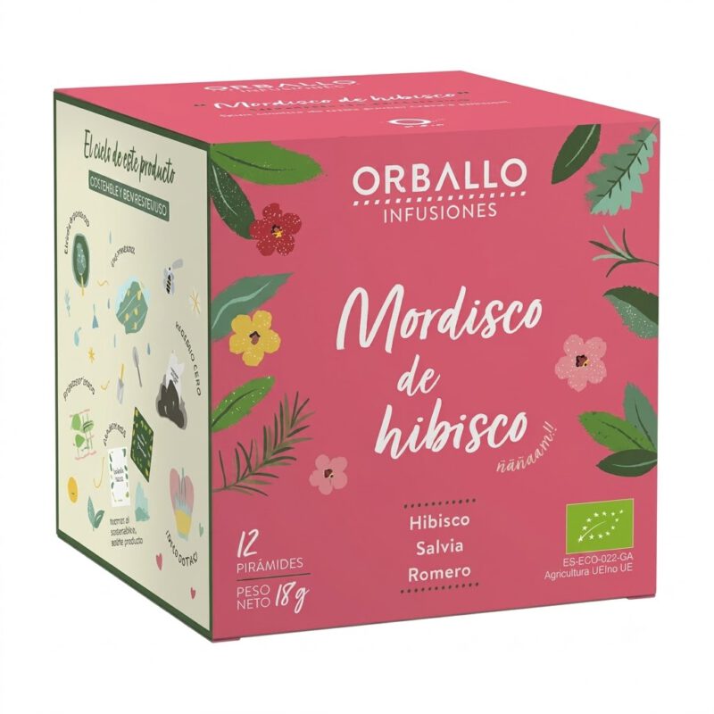 Infusion Mordisco de Hibisco 12 filtros Orballo