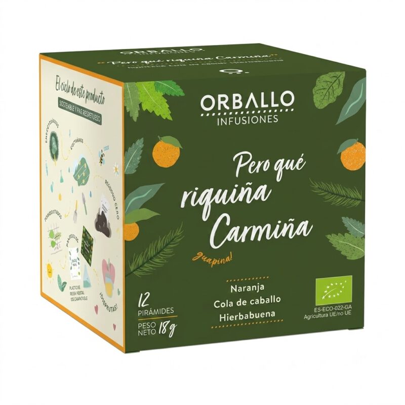 Infusion Pero que Riquiña Carmiña 12 filtros Orballo