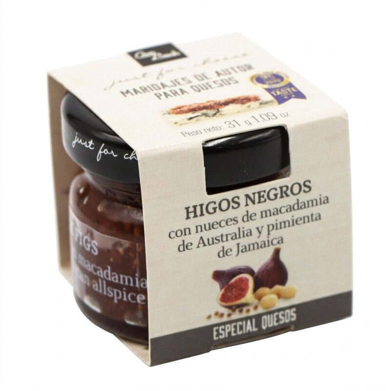 Mermelada de Higos Negros con Nueces de Macadamia 70g Can Bech