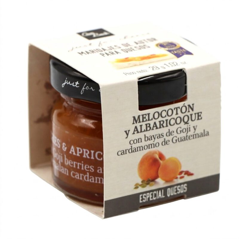 Mermelada de Melocoton y Albaricoque 70g Can Bech