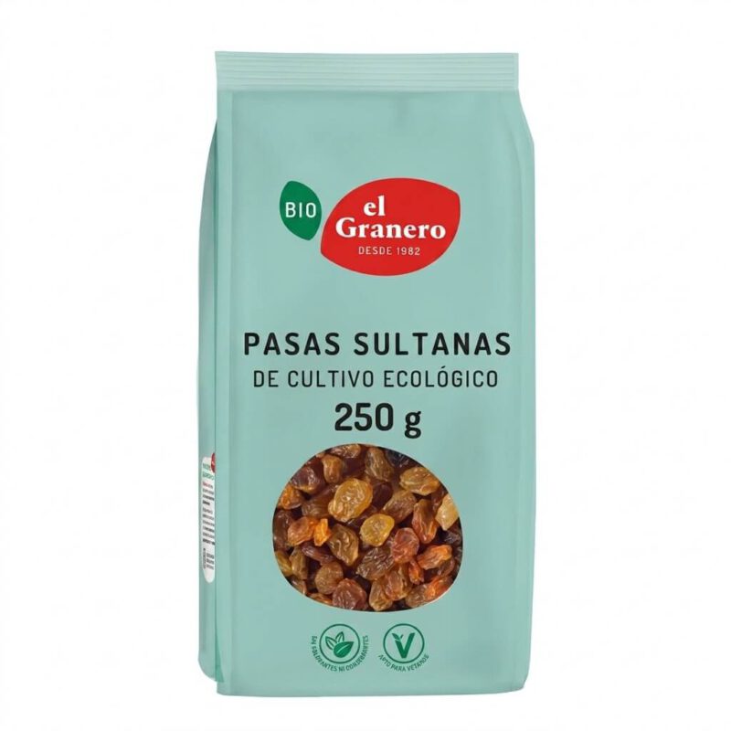 Pasas Sultanas 250g El Granero Integral