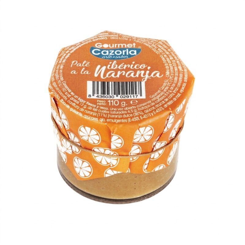 Pate Iberico a la Naranja 110g Gourmet Cazorla