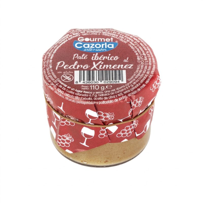 Pate Iberico al Pedro Ximenez 110g Gourmet Cazorla