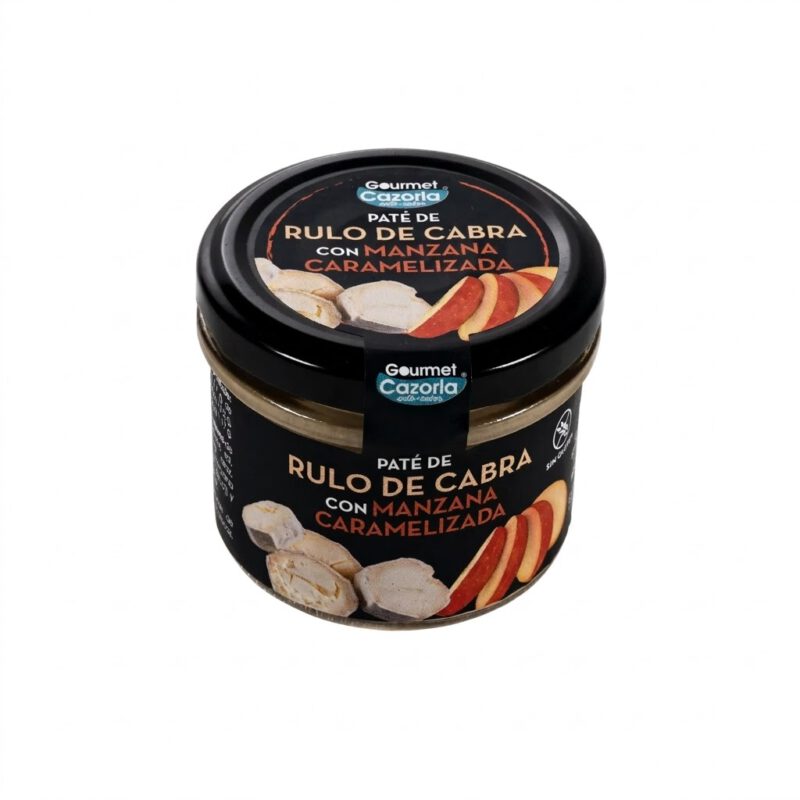 Paté de queso de cabra con manzana caramelizada 110g Gourmet Cazorla