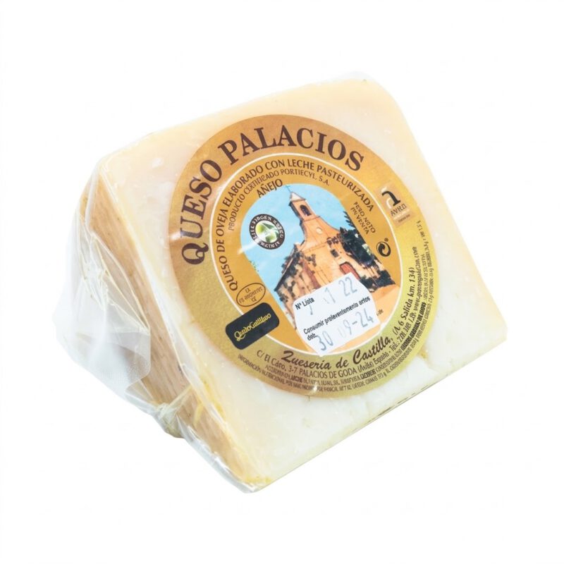 Queso Palacios de Oveja Añejo 350gr Aprox. Queseria de Castilla