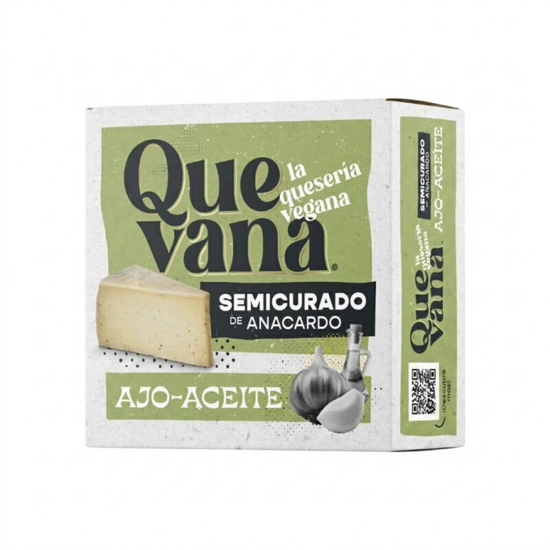 Quevana Semicurado de Ajo y Aceite 160g