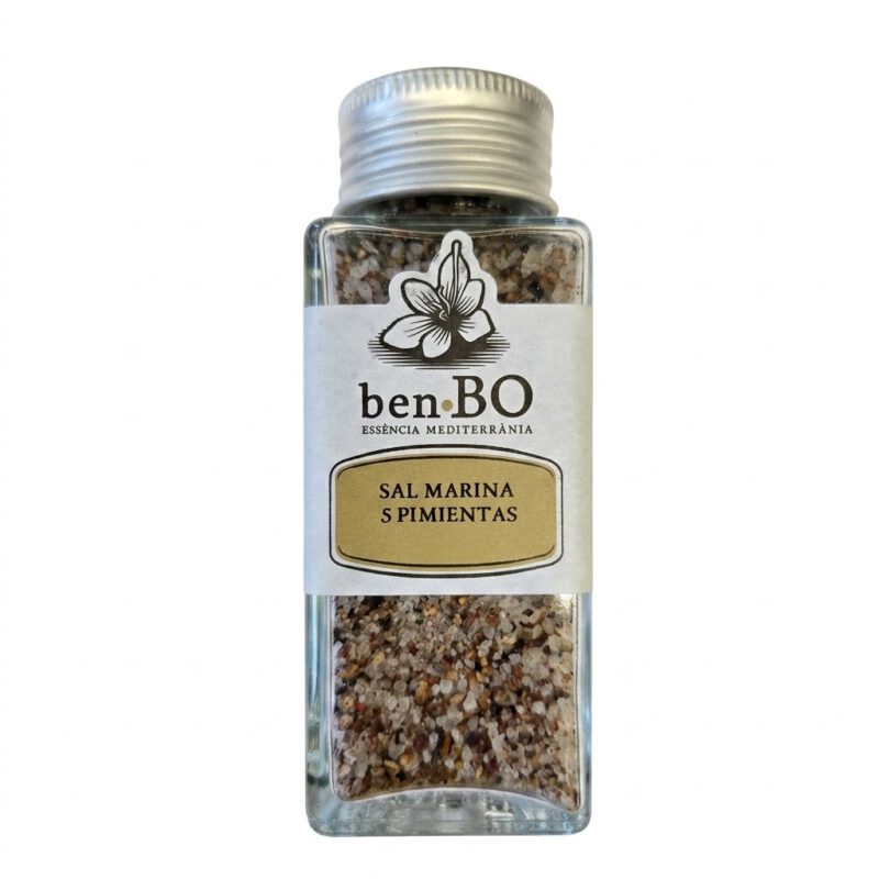 Sal Marina 5 Pimientas 110g BenBo Gourmet