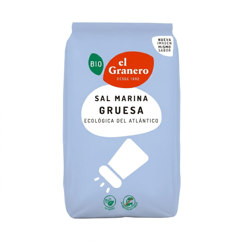 Sal Marina Gruesa Eco 1kg El Granero Integral 1 Sal Marina Gruesa Eco 1kg El Granero Integral