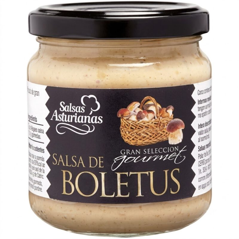 Salsa de Boletus 190g Salsas Asturianas