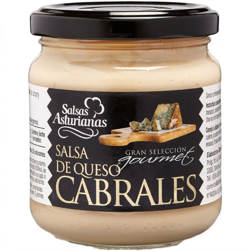 Salsa de Queso Cabrales 190g Salsas Asturianas