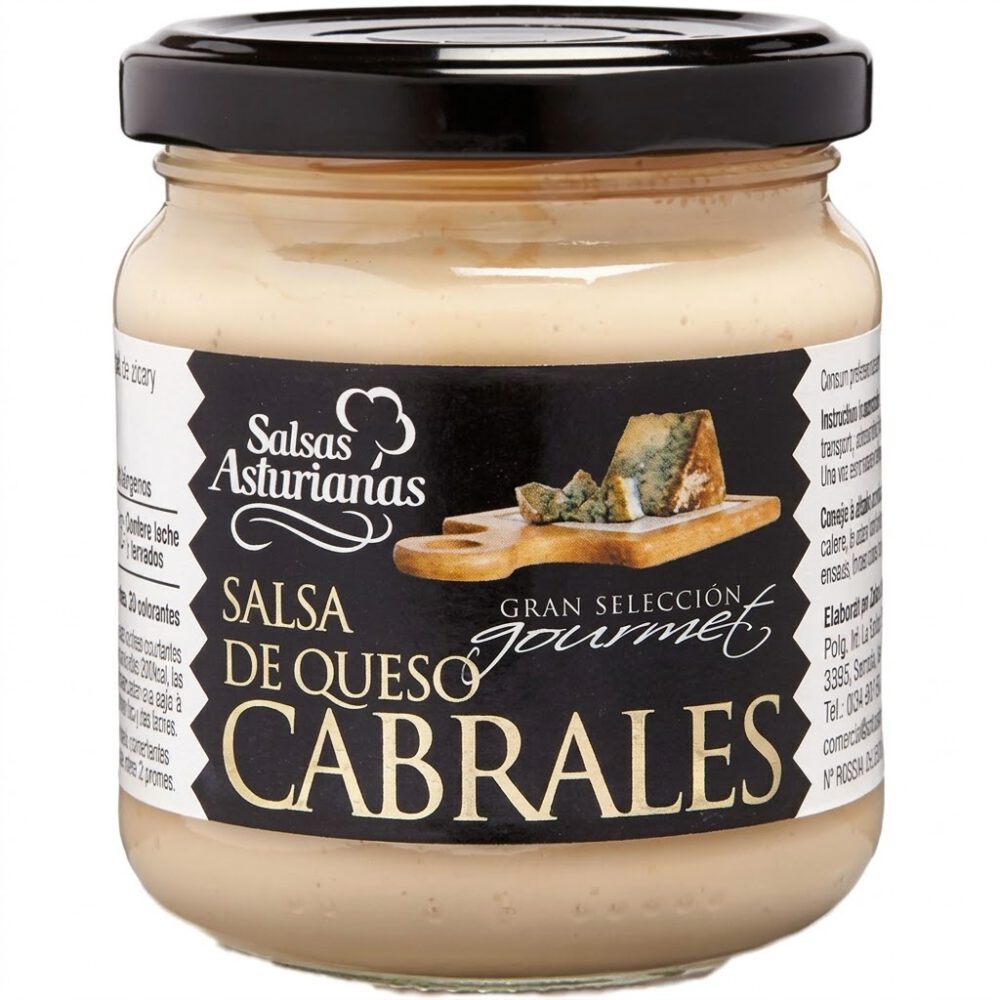Salsa de Queso Cabrales 190g Salsas Asturianas 1 Salsa de Queso Cabrales 190g Salsas Asturianas
