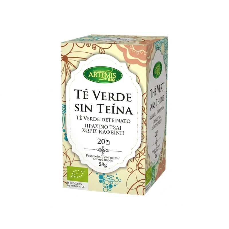Te Verde Sin Teina 20 Filtros Artemis