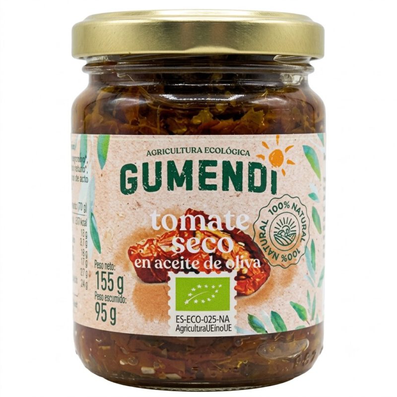 Tomates Secos en AOVE 155g Gumendi