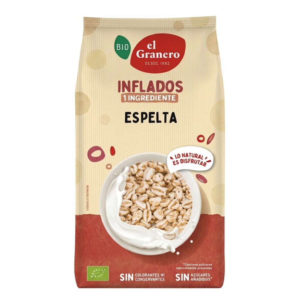 Trigo Espelta Hinchado 200g El Granero Integral 1 Trigo Espelta Hinchado 200g El Granero Integral