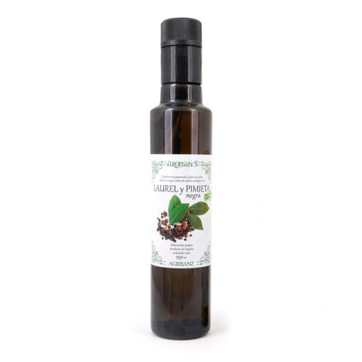 aceite oliva virgen extra laurel y pimienta