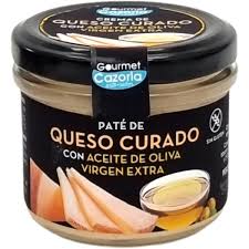 pate queso curado en aove