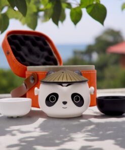 Set Panda Estuche de Viaje de Té 5 piezas