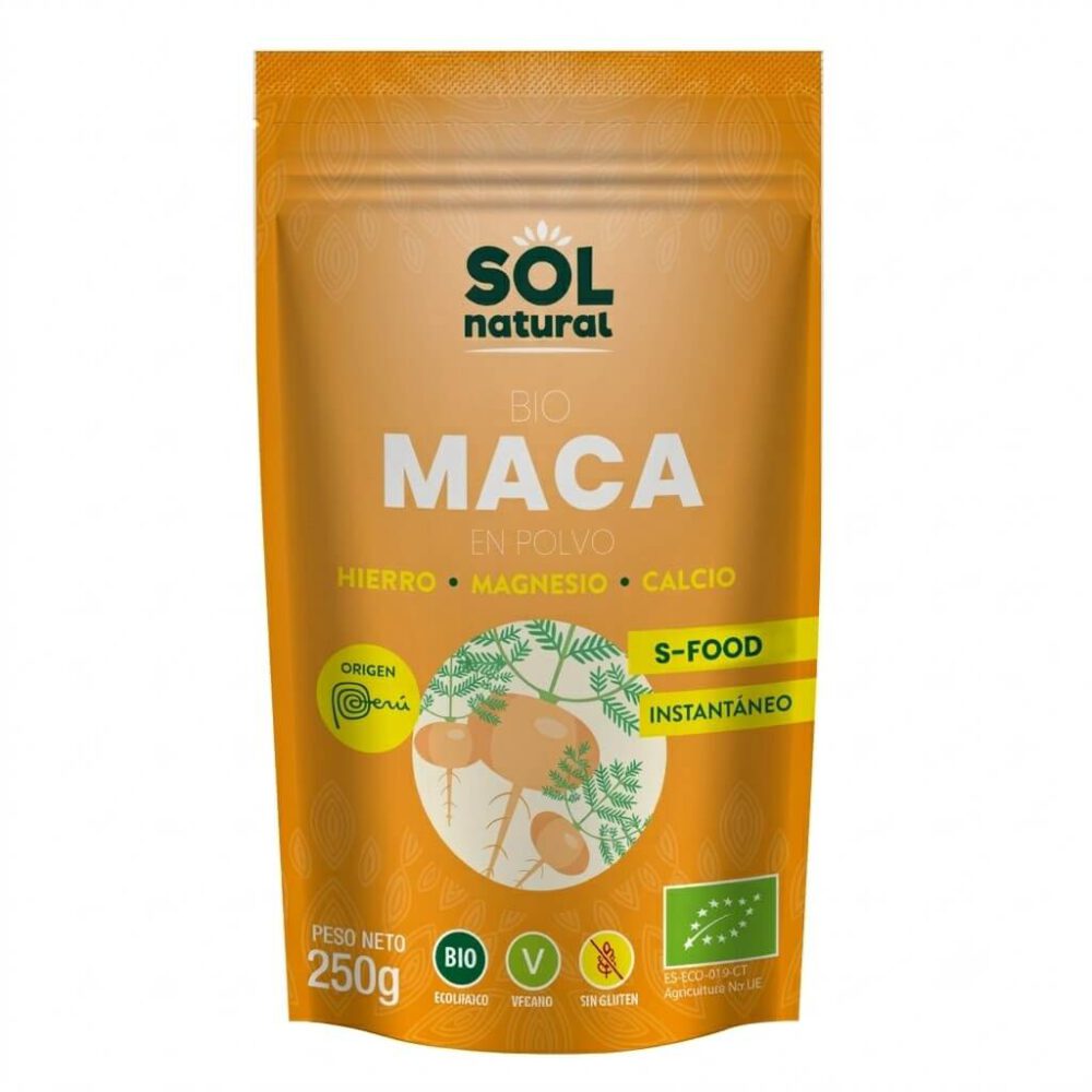 Maca en polvo 250g Sol Natural 1 Maca en polvo 250g Sol Natural