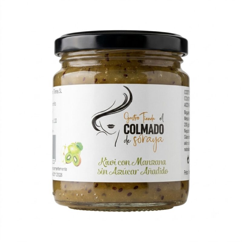 Mermelada de Kiwi con Manzana Sin Azucar 240g