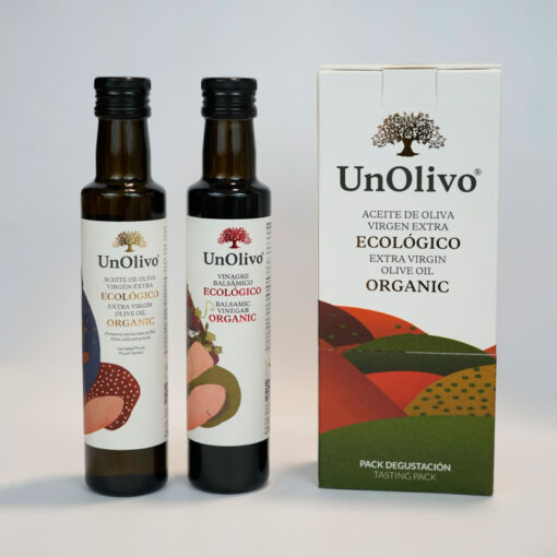 Pack de Aceite de Oliva Virgen Extra y Vinagre ECO 2 Unolivo