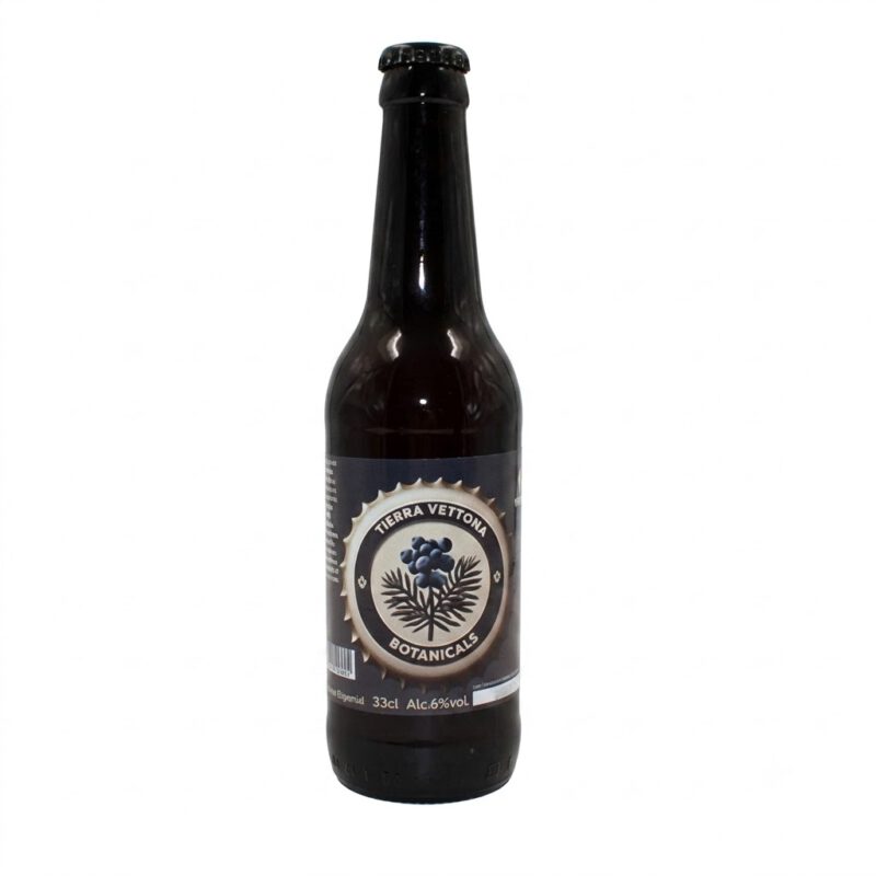 Cerveza Rubia aromatizada con Botánicos 33cl Tierra Vettona
