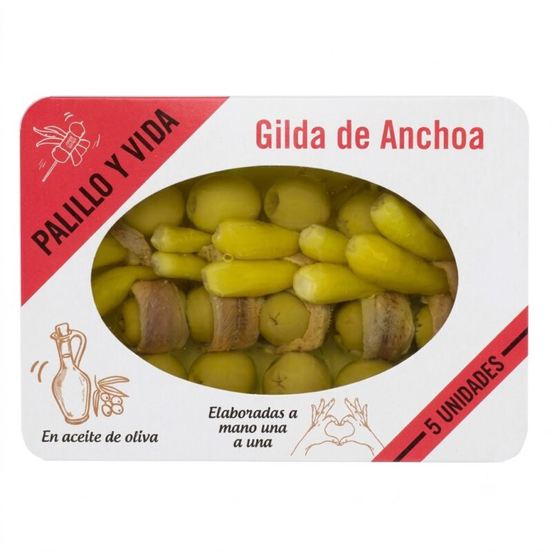 Gilda de Anchoa 120g Palillo y Vida
