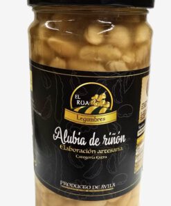 Alubias cocidas 720g Legumbres El Rua