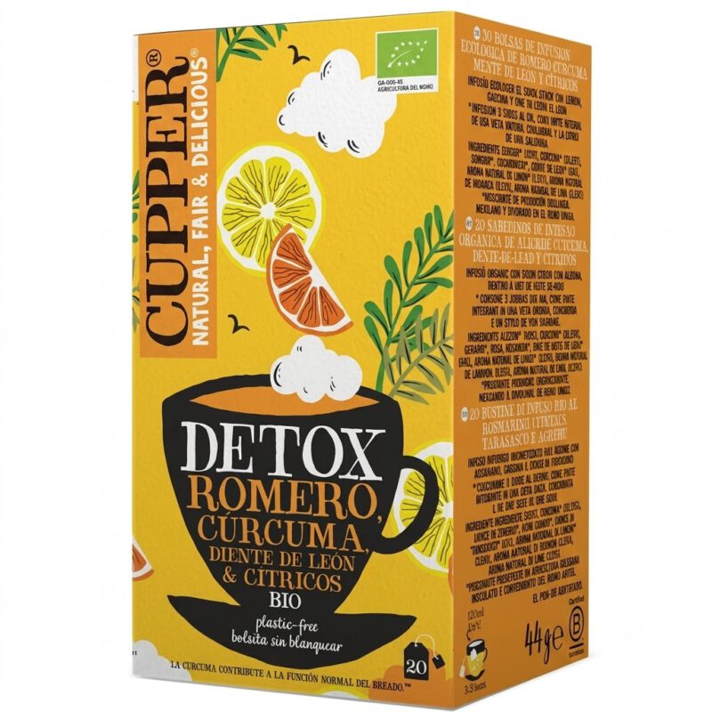 Infusion Detox 20 bolsitas Cupper