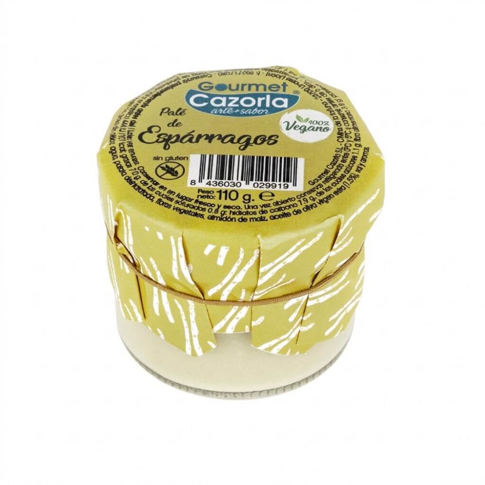 Pate de Esparragos 110g Gourmet Cazorla 1 Pate de Esparragos 110g Gourmet Cazorla