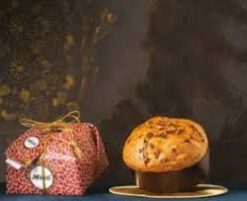 Panettone de Crema de Cafe 1kg Muzzi