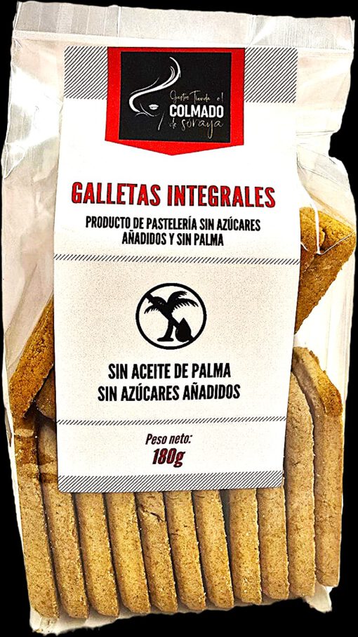 galletas integrales sin azucar 180g